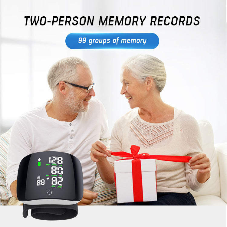 Home Electronic Sphygmomanometer Automatic Voice One-key Measurement